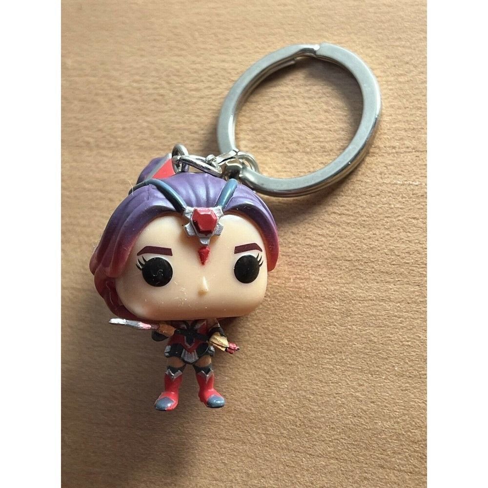 Funko Fortnite Series 2 Pocket POP! Games Valor Keychain 1.5”